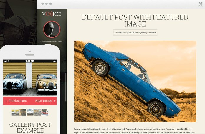 THRIVE THEMES VOICE WORDPRESS THEME